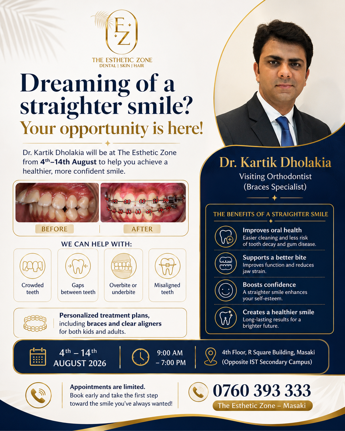 Dreaming of a Straighter Smile? Your Opportunity Is Here!