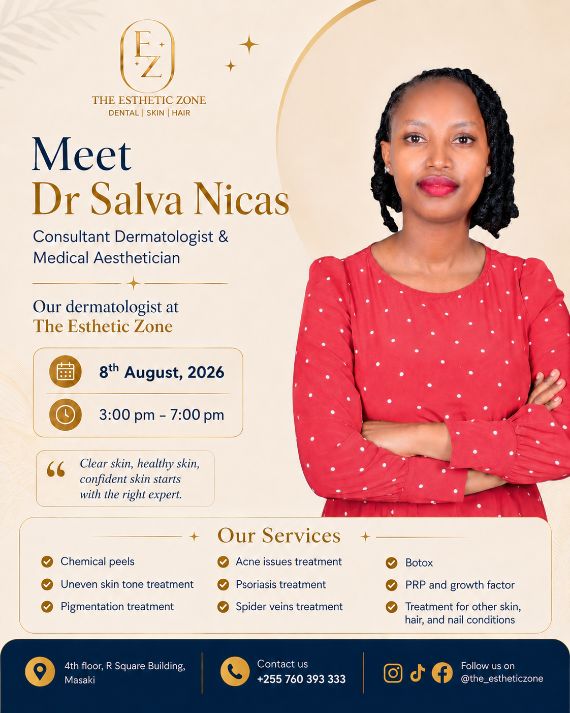 Meet Dr. Salva Nicas at The Esthetic Zone on 8 August 2026